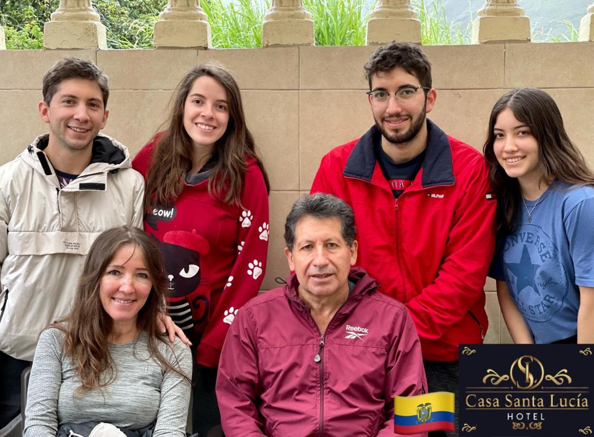 Hotel Casa Santa Lucia Baños Екстериор снимка