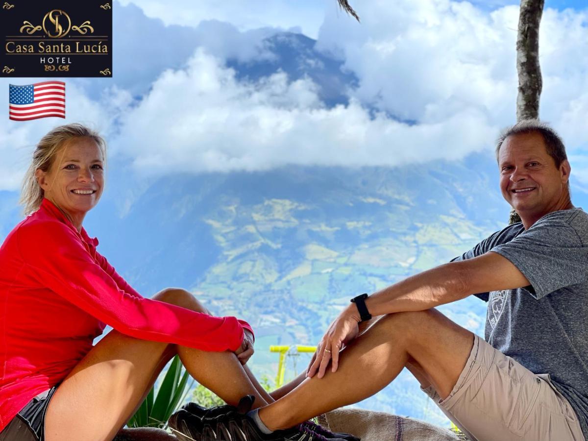 Hotel Casa Santa Lucia Baños Екстериор снимка