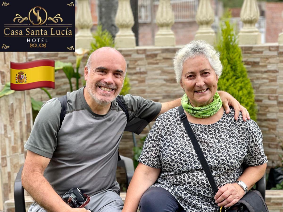 Hotel Casa Santa Lucia Baños Екстериор снимка